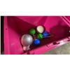 Image 2 : 2 BINS OF ASSORTED SIZED MARINE SALT WATER TRAP WEIGHTS *BINS NOT INCLUDED*