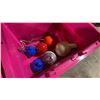 Image 3 : 2 BINS OF ASSORTED SIZED MARINE SALT WATER TRAP WEIGHTS *BINS NOT INCLUDED*