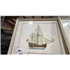 Image 2 : 2 SMALL FRAMED NAUTICAL ARTWORK, ASSORTED COLOR GIL HATS, SOCKS, BELTS & MARINE CLOTHING