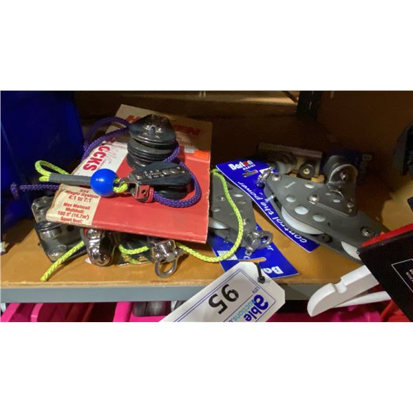 ASSORTED BARTON MARINE MINI PULLIES