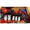 Image 4 : BLUE PARTS BIN OF ASSORTED RETAIL MARINE RONSTAN MULTI PULLIES *BIN INCLUDED*