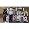 Image 2 : BLUE PARTS BIN OF ASSORTED RETAIL MARINE SEA-DOG LONG D-SHACKLES *BIN INCLUDED*