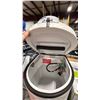 Image 2 : TRIDENT GAS SYSTEM WHITE PLASTIC MARINE PROPANE BOTTLE STORAGE BIN WITH REGULATOR HOOK UP