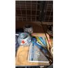 Image 4 : SHELF OF ASSORTED CMP DOCK LINE CORDAGE, 2 LARGE ANODES & SAMSON SPLICING MANUAL