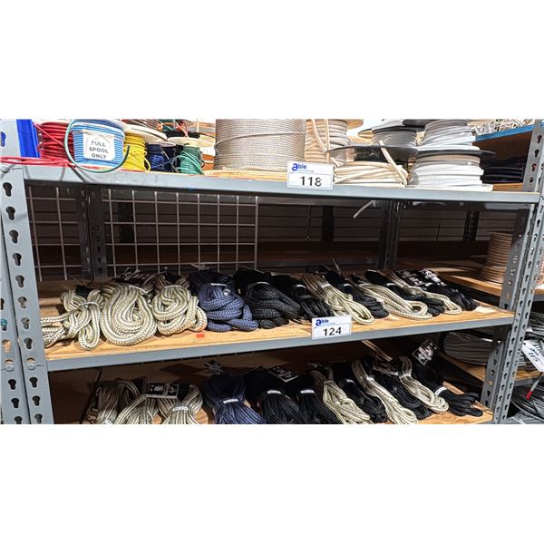 ASSORTED CMP DOCK LINE CORDAGE