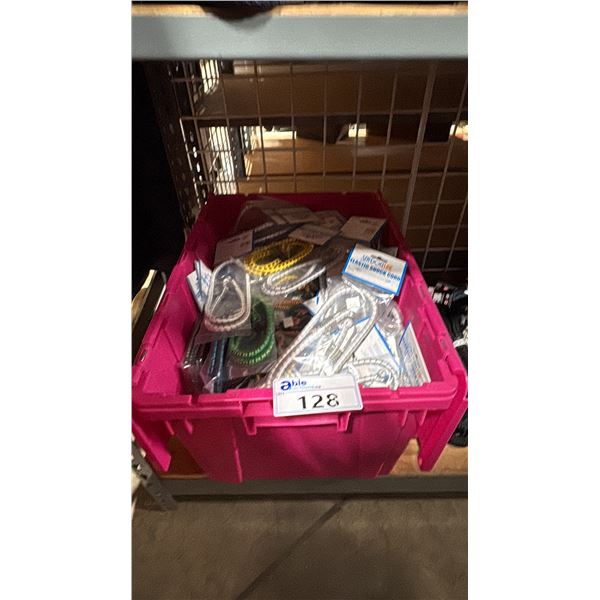 BIN OF SEA DOG LINE BUNGEE CORDS *BIN NOT INCLUDED*
