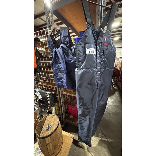 MUSTANG SURVIVAL MP4222 46-50 XL CLASSIC FLOTATION BIB PANTS & MUSTANG SURVIVAL XL MARINESPEC BP