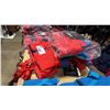 Image 2 : 7  RED/BLUE MUSTANG SURVIVAL CHILD LIFE JACKETS