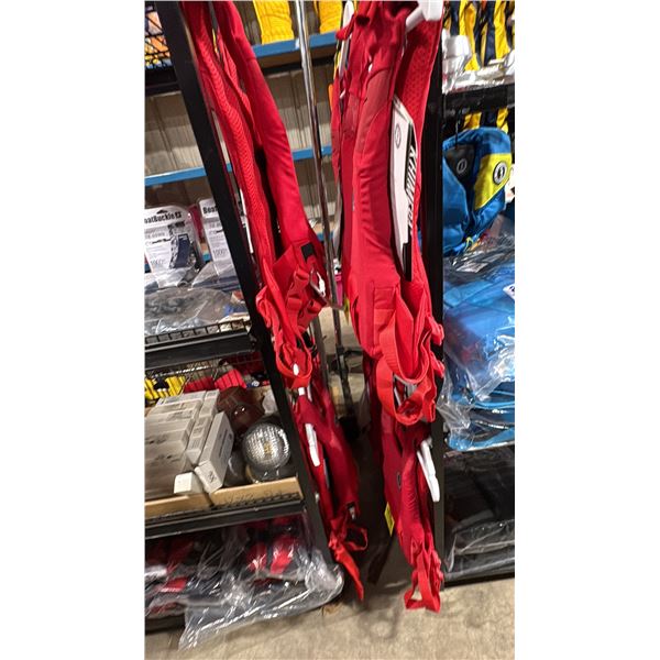 6 MUSTANG SURVIVAL KHIMERA ADJUSTABLE LIFE JACKETS