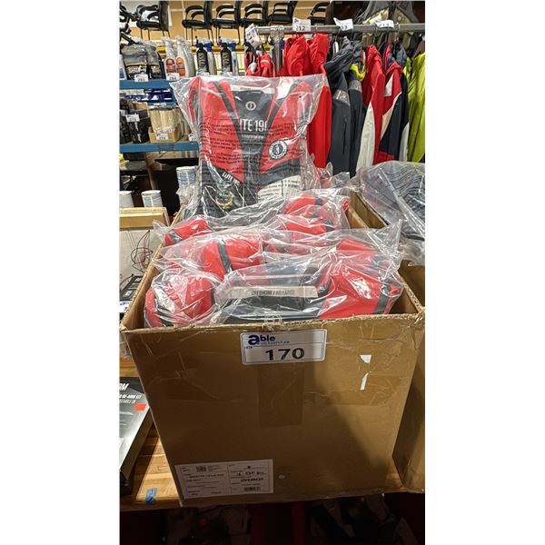 BOX OF MUSTANG SURVIVAL ELITE 190 PFDS