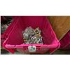 Image 1 : BIN OF TITAN 3/4 & 7/8 GALVANIZED SCREW PIN ANCHORS *BIN NOT INCLUDED*