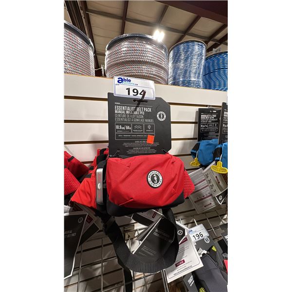 3 MUSTANG SURVIVAL ESSENTIALIST BELT PACKS