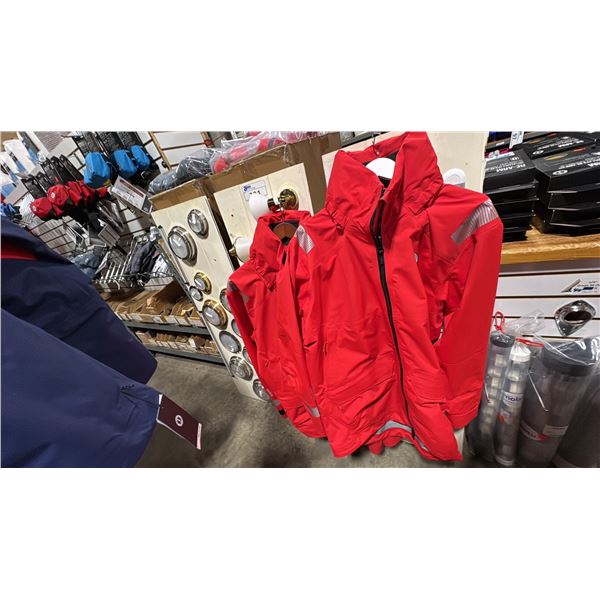 2 MUSTANG SURVIVAL MENS MARINESPEC JACKETS SIZE EXTRA LARGE