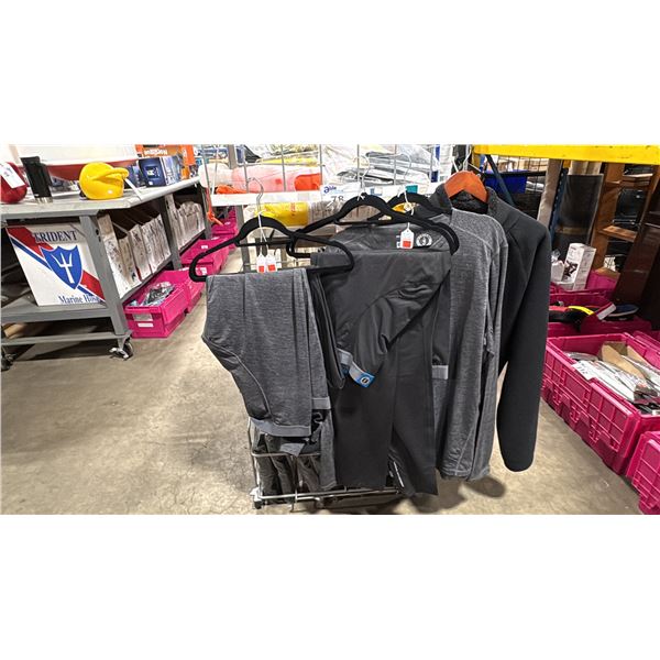 ASSORTED MUSTANG SURVIVAL LONG JOHNS AND UNDERSHIRT AND GILL POLAR JACKET SIZE XXL MENS