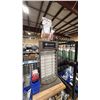 Image 2 : SMALL PARTS ORGANIZER & PARTS BINS WITH ASSORTED MARINE HARDWARE, LOCKOUT TAGS, SUNGLASSES DISPLAY