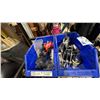 Image 2 : 2 BLUE PARTS BINS OF ASSORTED MARINE PULLEYS