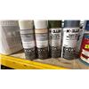 Image 2 : ASSORTED VINTAGE MARINE PAINT CANS & 6 CANS OF OUTBOARD/INBOARD ENGINE PAINT