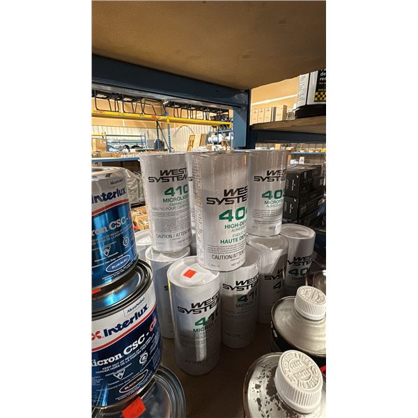 18 - 170G CANS OF WEST SYSTEMS ASSORTED ADHESIVE FILLER