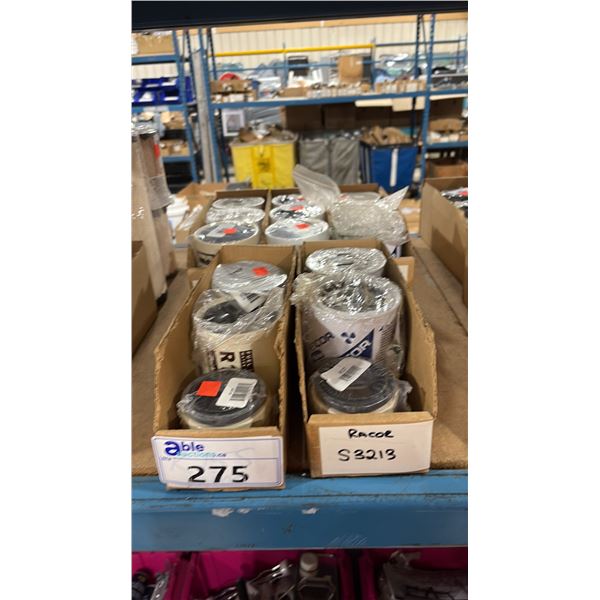 ASSORTED PARKER RACOR MARINE FUEL FILTERS/WATER SEPARATORS