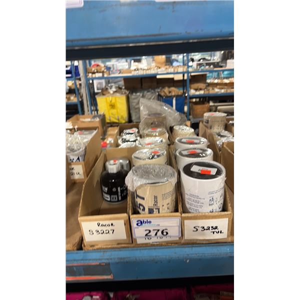 ASSORTED PARKER RACOR MARINE FUEL FILTERS/WATER SEPARATORS