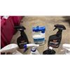 Image 2 : ASSORTED BOTTLES OF PARTS CLEANER, UV PROTECTANT, BLACK STREAK REMOVER, SALT RINSE AID/NEUTRALIZER,