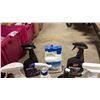 Image 2 : ASSORTED BOTTLES OF PARTS CLEANER, UV PROTECTANT, BLACK STREAK REMOVER, SALT RINSE AID/NEUTRALIZER,