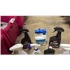 Image 2 : ASSORTED BOTTLES OF PARTS CLEANER, UV PROTECTANT, BLACK STREAK REMOVER, SALT RINSE AID/NEUTRALIZER,