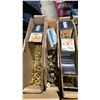 Image 6 : BOX OF ASSORTED BRASS SCREWS, FUSES & MARINE HARDWARE