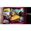 Image 7 : BIN OF SCULPWOOD PUTTY, ROLLER BRUSHES, TEAK CLEANER POWDER, ALUMINUM BOAT REPAIR KITS, TEAK