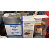 Image 2 : BIN OF ASSORTED PAINT ROLLERS, FIBERGLASSING RESIN, EPOXY WOOD SEALER KITS, EPOXY FAIRING PUTTY &