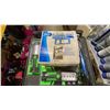 Image 11 : BIN OF ASSORTED DOG LIFE JACKETS, 2 PRIME-LITES, FISH BONKER, FLOODLIGHT & SIZE 6 VIKING BOOTS