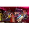 Image 7 : BIN OF FROG TAPE PAINTERS TAPE, ASSORTED RUBBAWELD MARINE TAPES, GIT-ROT EPOXY FOR DRY ROT &