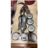 Image 3 : 6 TRAP WEIGHTS, FOLDABLE ANCHOR & VICTORY #CH0202 BRUCE STYLE ANCHOR
