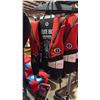 Image 2 : 4 MUSTANG SURVIVAL ELITE 190 RED AUTOMATIC INFLATABLE LIFE JACKETS