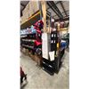 Image 1 : RETAIL DISPLAY WITH ASSORTED SHURHOLD TELESCOPING & WOODEN EQUIPMENT HANDLES