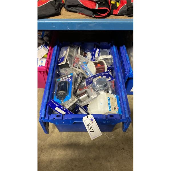 BIN OF ASSORTED MARINE LIGHTS *BIN NOT INCLUDED*