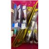 Image 4 : BIN OF ASSORTED MARINE EMERGENCY SIGNAL HORNS, WIPER BLADES & WIPER MOTOR *BIN NOT INCLUDED*