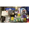 Image 2 : BIN OF ASSORTED MARINE PRODUCTS- LED INDICATOR LIGHTS, PUSH BUTTON SWITCHES, JABSCO FRESH WATER