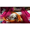 Image 4 : BIN OF ASSORTED MARINE PRODUCTS- BOAT INLETS, LIGHTBULBS, HOSE STRAPS, 30A SPSC