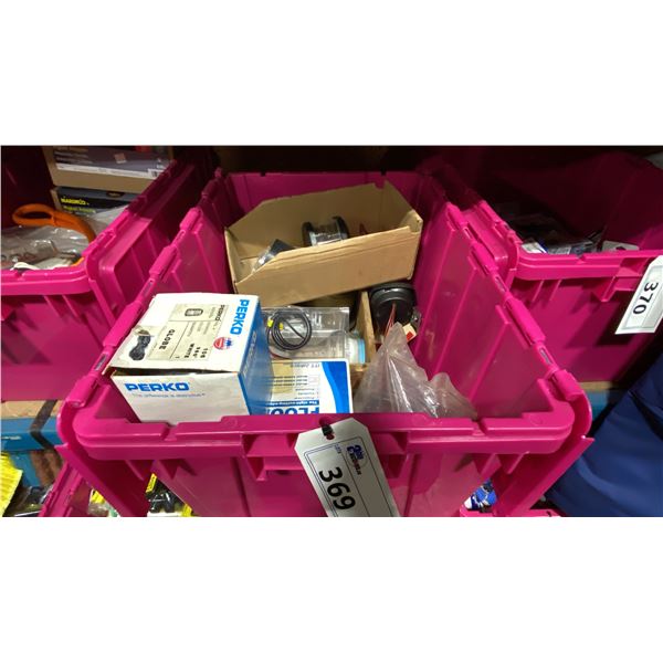 BIN OF ASSORTED MARINE LIGHTS *BIN NOT INCLUDED*