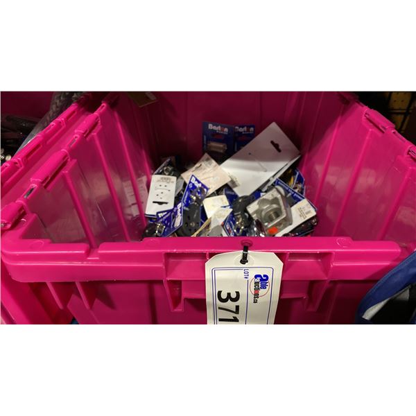 BIN OF ASSORTED MARINE HARDWARE *BIN NOT INCLUDED*