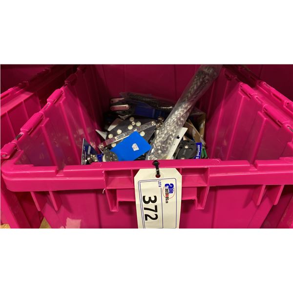 BIN OF ASSORTED MARINE HARDWARE *BIN NOT INCLUDED*
