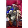 Image 11 : BIN OF ASSORTED MARINE ELECTRICAL PRODUCTS- SWITCH PANEL, KILL SWITCHES, ON/OFF SWITCHES, CABEL