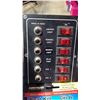 Image 5 : BIN OF ASSORTED MARINE ELECTRICAL PRODUCTS- SWITCH PANEL, KILL SWITCHES, ON/OFF SWITCHES, CABEL