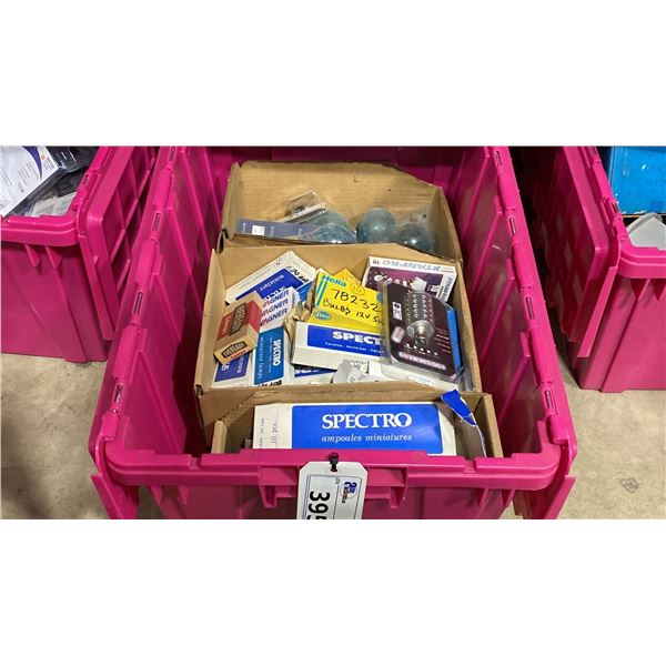 BIN OF ASSORTED MARINE LIGHT BULBS *BIN NOT INCLUDED*