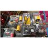 Image 2 : BIN OF ASSORTED MARINE ITEMS- 12-24V TROLLING MOTOR KITS, CORD CLIPS, STAINLESS STEEL POWER INLET,