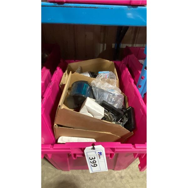 BIN OF ASSORTED MARINE LIGHTING & PARTS *BIN NOT INCLUDED*