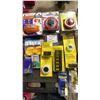 Image 2 : BIN OF ASSORTED MARINE ITEMS- SHORE POWER CLIPS, 125V 3 WIRE LOCKING CONNECTORS, FOOT SWITCH,