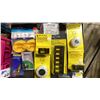Image 4 : BIN OF ASSORTED MARINE ITEMS- SHORE POWER CLIPS, 125V 3 WIRE LOCKING CONNECTORS, FOOT SWITCH,