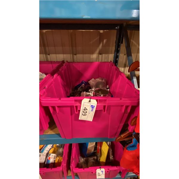 BIN OF ASSORTED MARINE HARDWARE *BIN NOT INCLUDED*